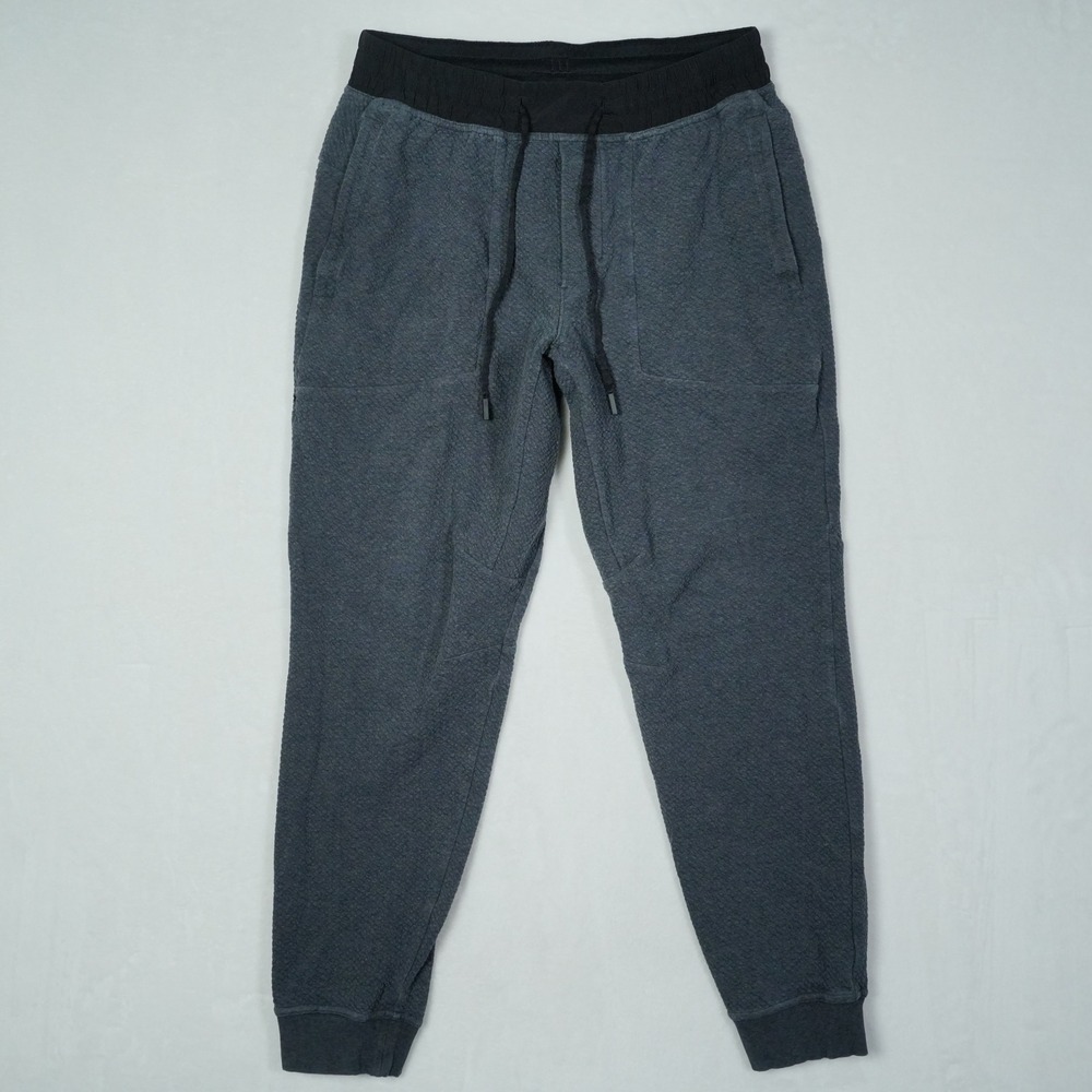 Lululemon At Ease Jogger Grey Charcoal TexturedMens Large LM5642S